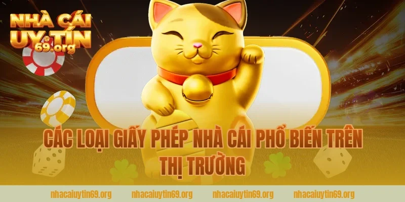Các Loại Giấy Phép Nhà Cái Uy Tín Phổ Biến Trên Thị Trường